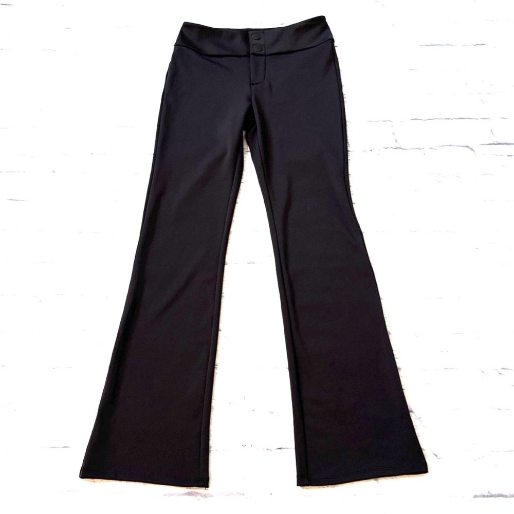 Divided High Rise Bootcut Leg Pants Stretchy Black Pants H&M Size Small